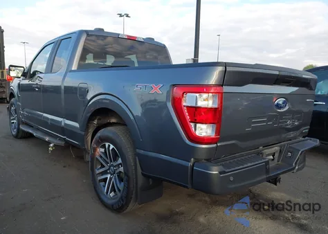 2022 Ford F-150 Xl из США, поврежденный, VIN 1FTEX1CP2NKF17201